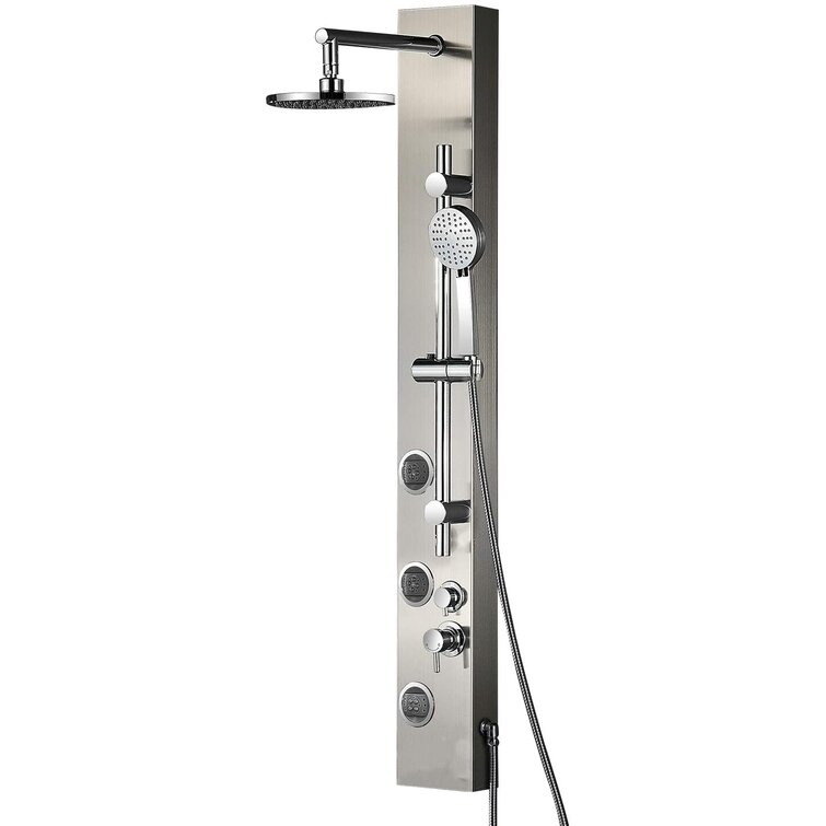 55'' Shower Panel with Adjustable Shower Head